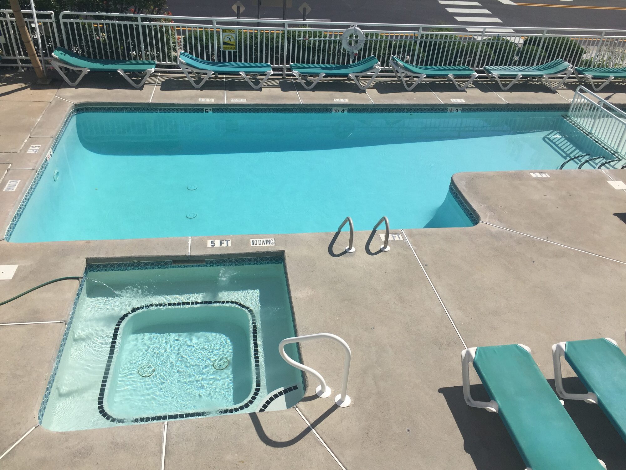 Pool and hot tub
